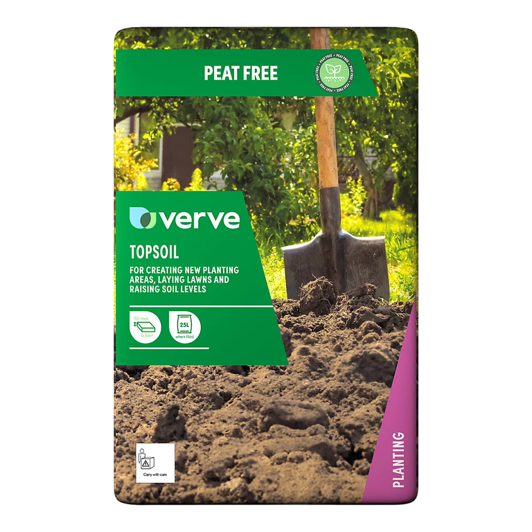 Verve Peat-free Top soil 25L – Ideal for New planting areas